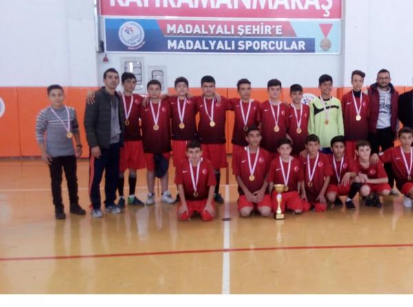 Erkek Futsal Takımımız İl 1. si Olarak Şampiyon Olmuştur.